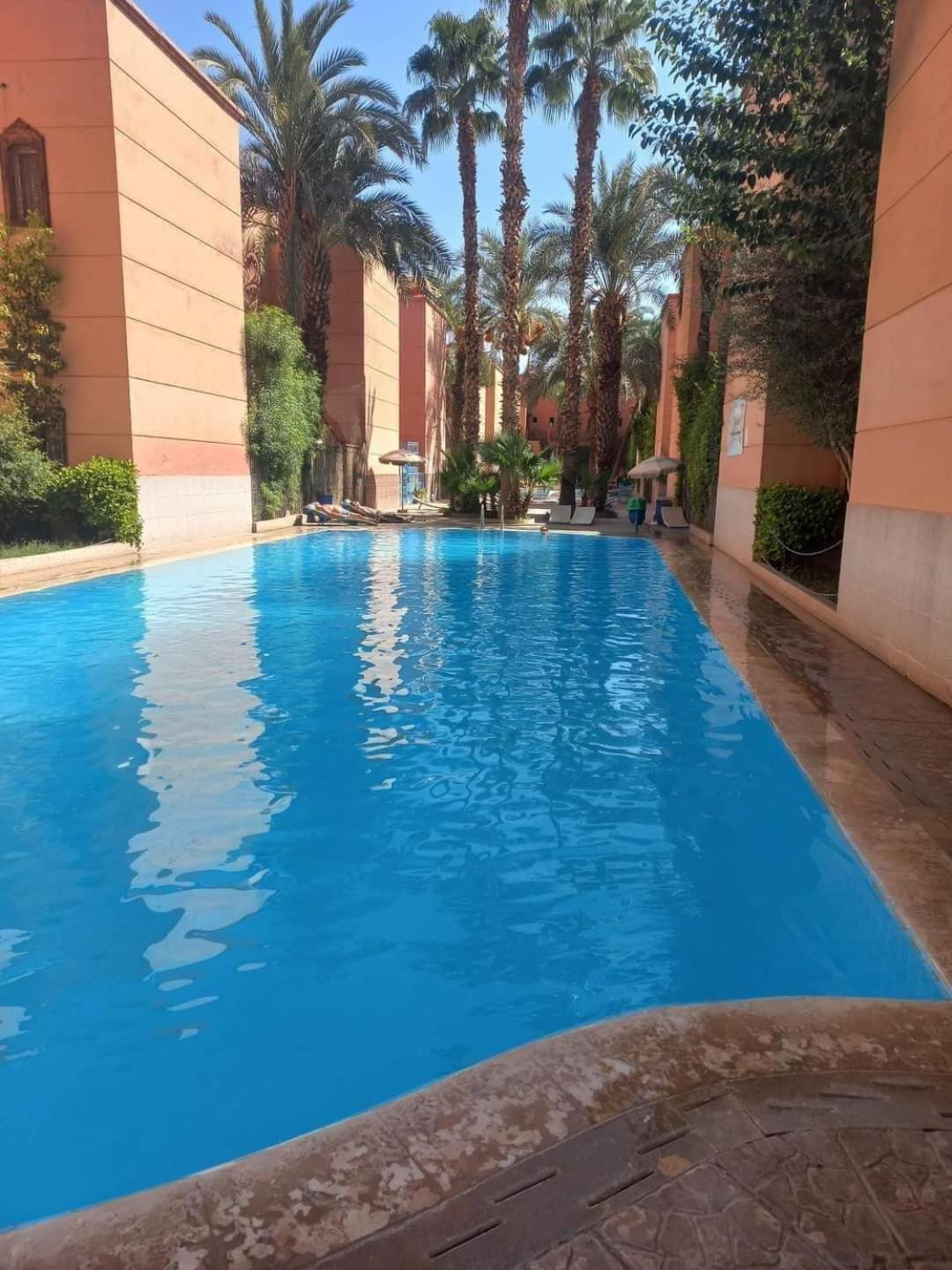 Duplex Style Riad Residence Avec Piscines Marrakesh Exterior photo